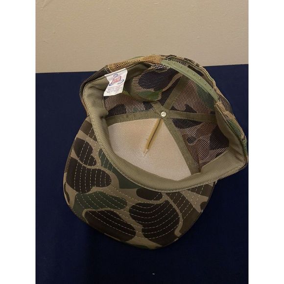 Alaska Water Conditioning Camo Vintage Cap Snapback Hat Made in USA - Picture 3 of 3